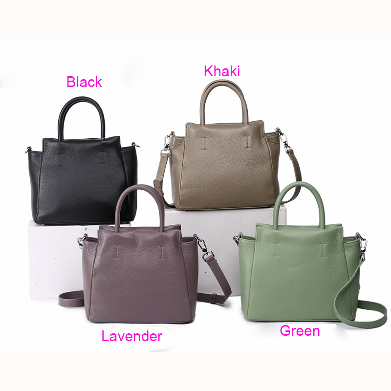 Personalized Leather Handbags Ladies Tote Bag LH3638_4 Colors