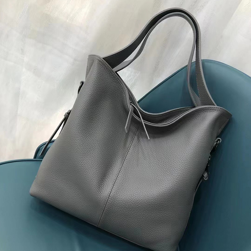 Popular Real Leather Tote Bag Handbags LH3340_5 Colors