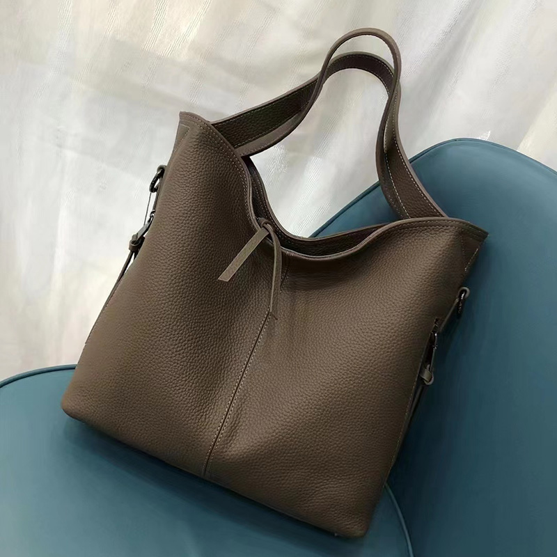 Popular Real Leather Tote Bag Handbags LH3340_5 Colors