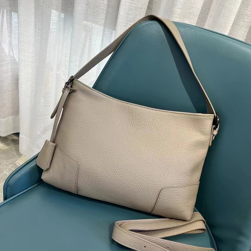 Practical Genuine Leather Tote Womens Shoulder Bag LH3346_5 Colors