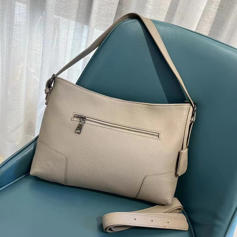 Practical Genuine Leather Tote Womens Shoulder Bag LH3346_5 Colors