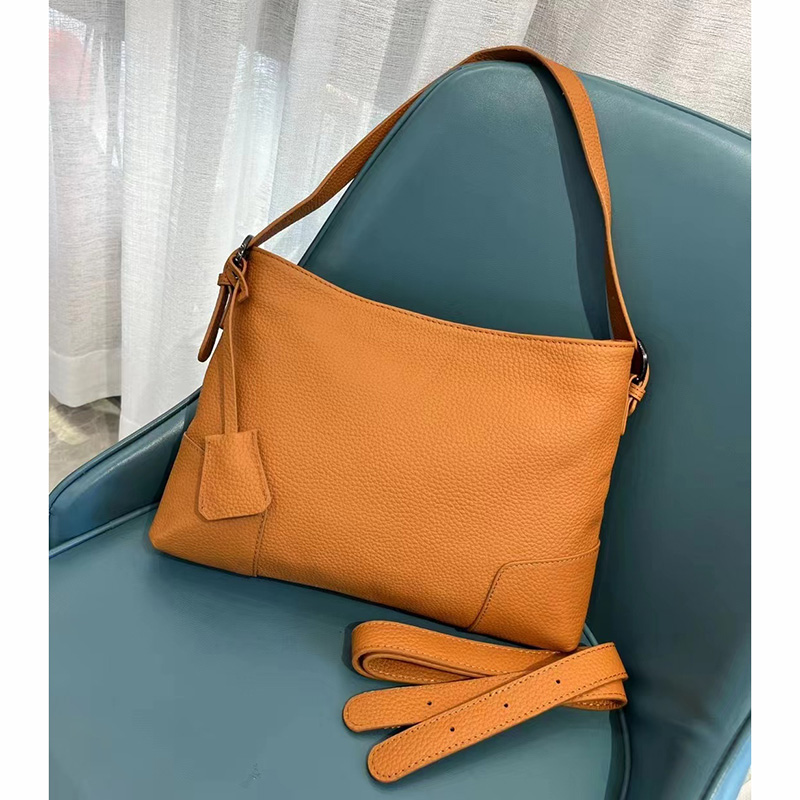 Practical Genuine Leather Tote Womens Shoulder Bag LH3346_5 Colors