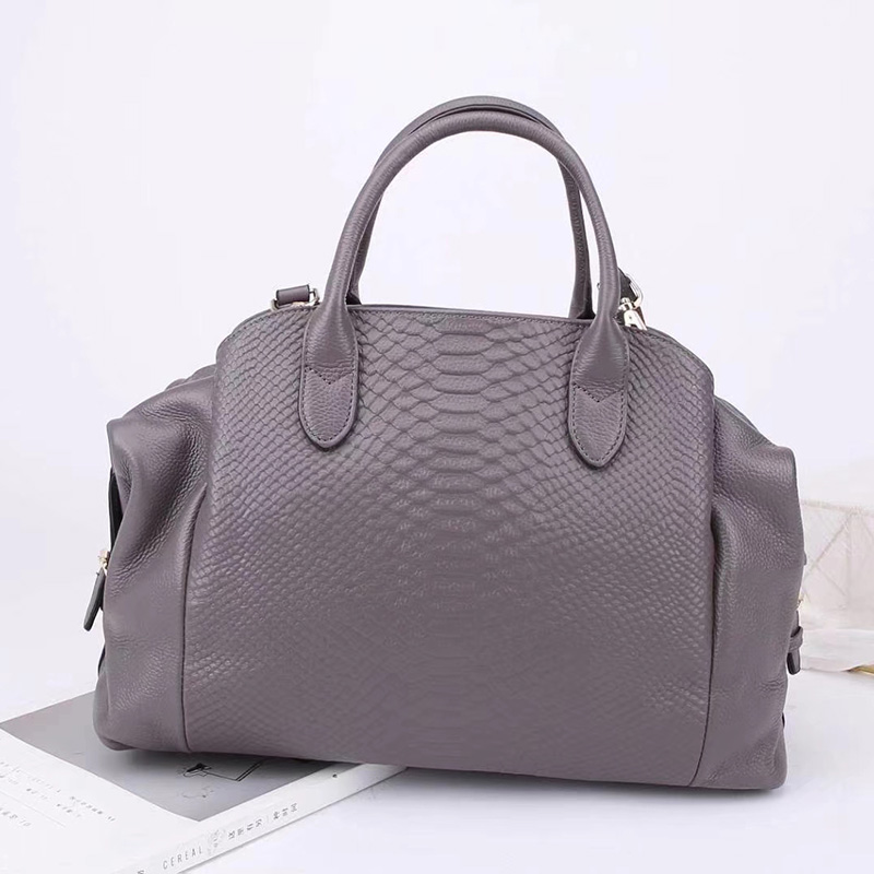 Python Pattern Womens Leather Tote Bag LH2912_6 Colors