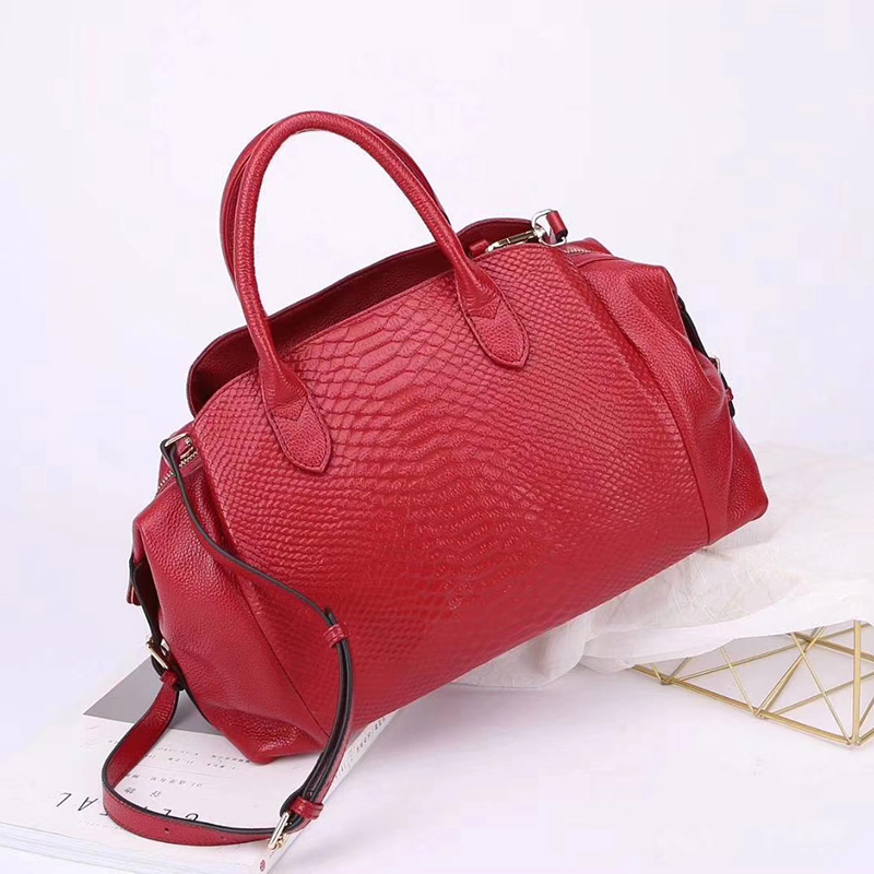 Python Pattern Womens Leather Tote Bag LH2912_6 Colors