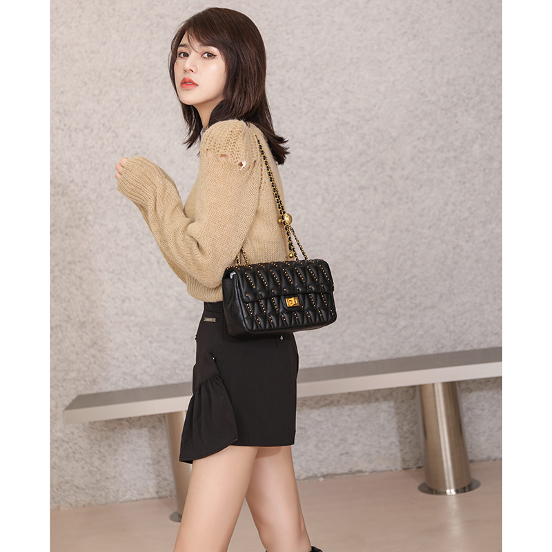 Quilt Womens Leather Handbags Satchel Purse LH3265_4 Colors