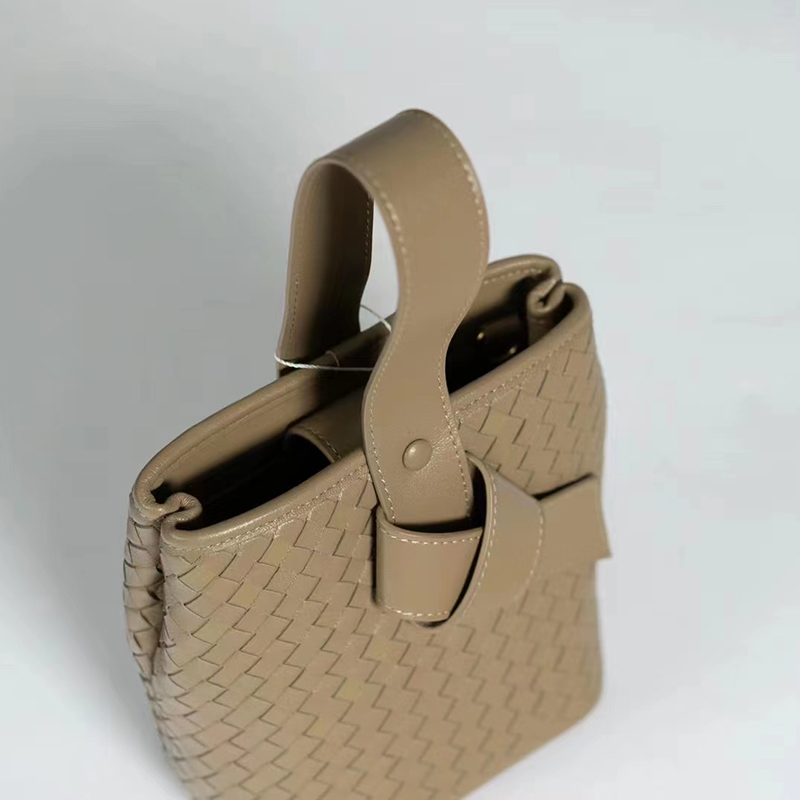 Sheepskin Barrel Bag Tote Purse Handbag LH3245