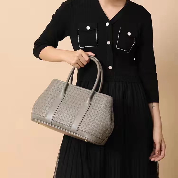 Sheepskin Leather Tote Bag Womens Handbag LH3241_6 Colors
