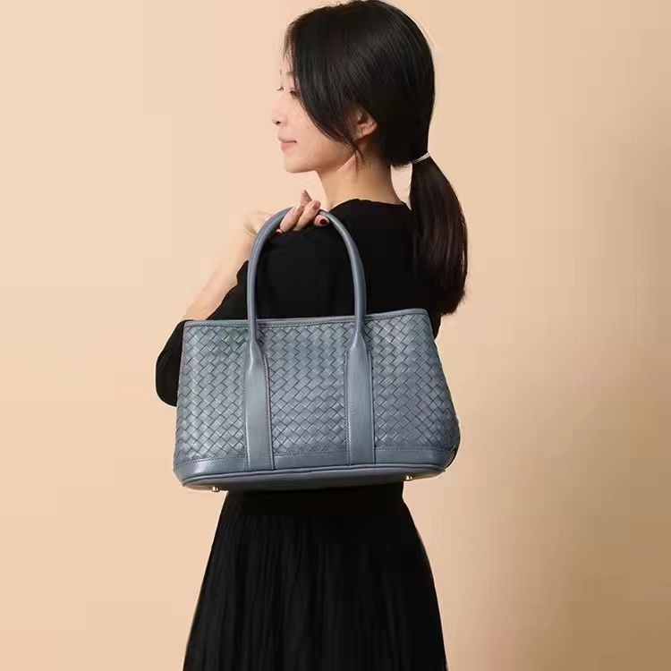 Sheepskin Leather Tote Bag Womens Handbag LH3241_6 Colors
