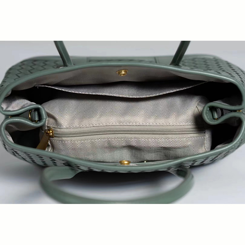 Sheepskin Leather Tote Bag Womens Handbag LH3241_6 Colors