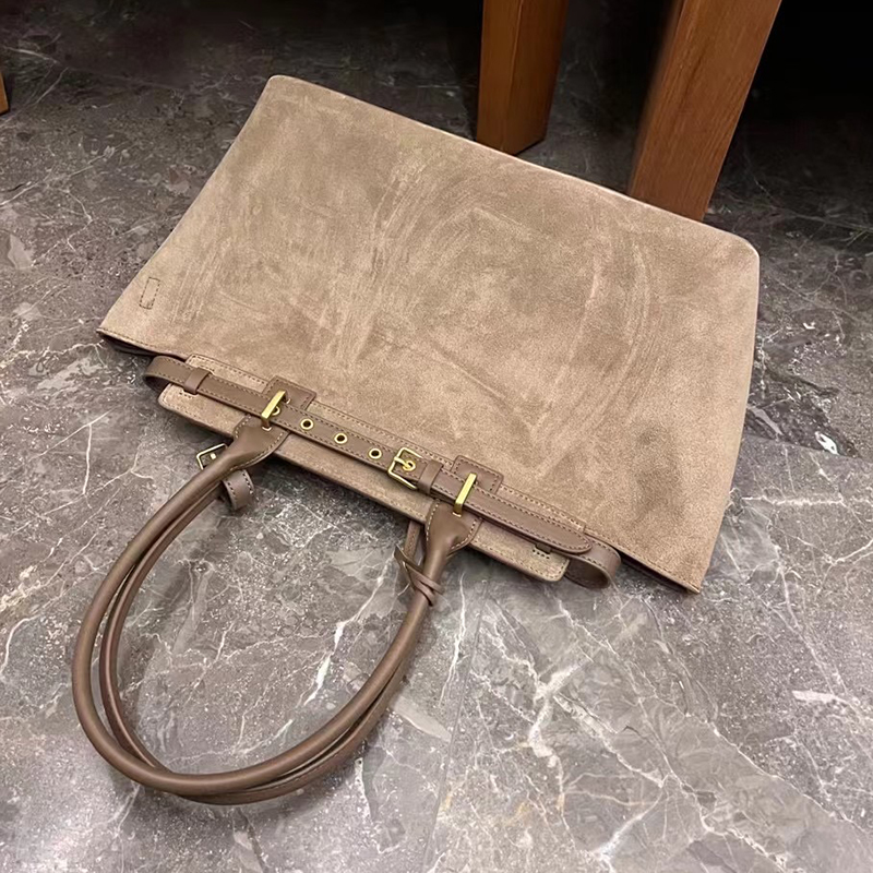 Suede Leather Shoulder Bag for Women LH3601_2 Colors
