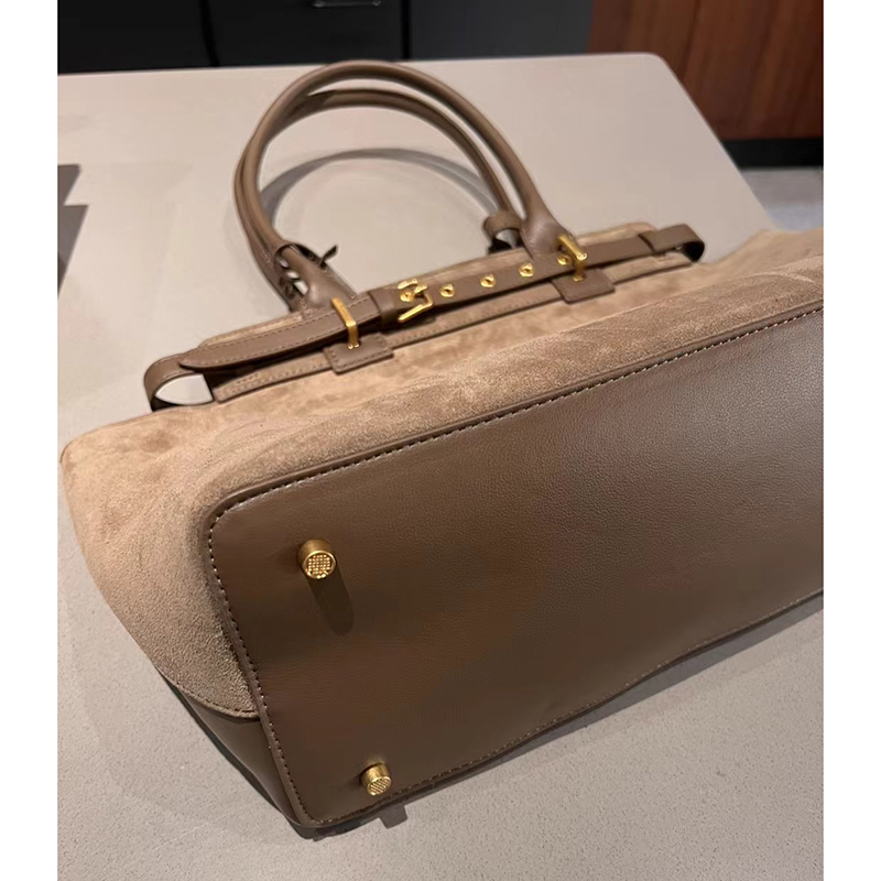 Suede Leather Shoulder Bag for Women LH3601_2 Colors