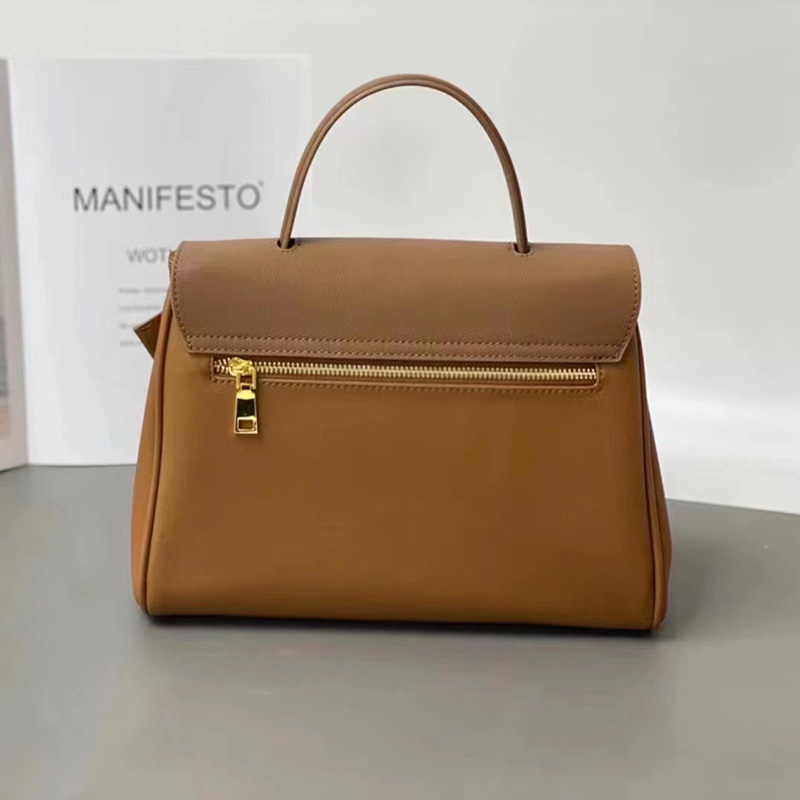 Supple Leather Tote Bag Womens Leather Satchel Bags LH3407_3 Colors