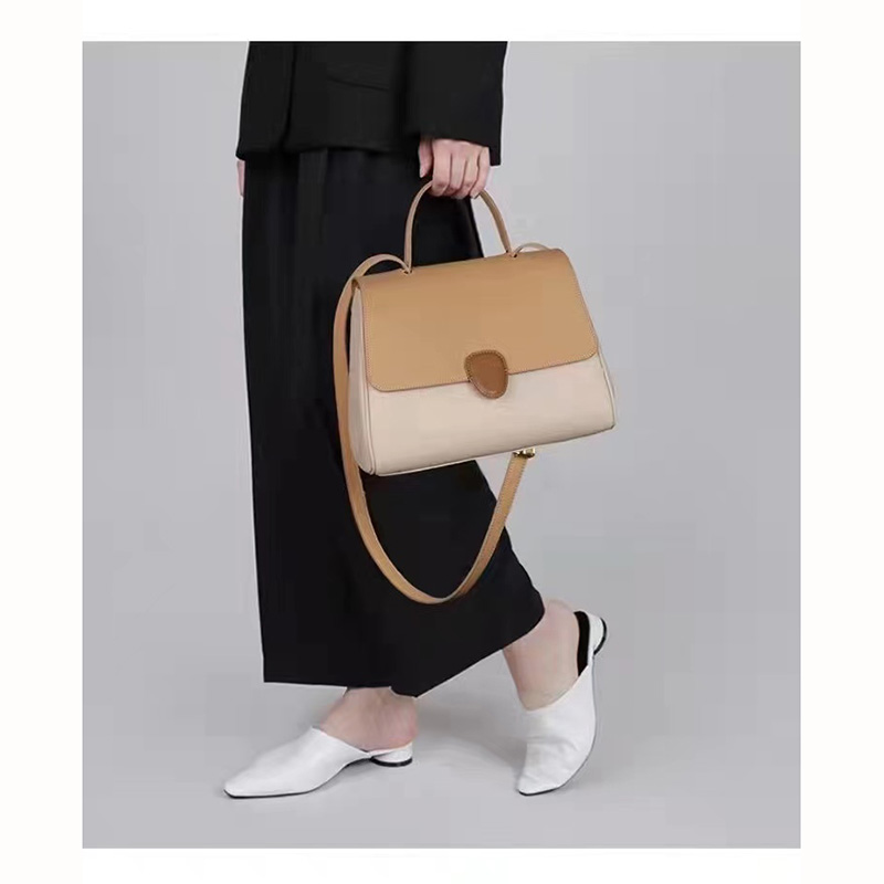 Supple Leather Tote Bag Womens Leather Satchel Bags LH3407_3 Colors