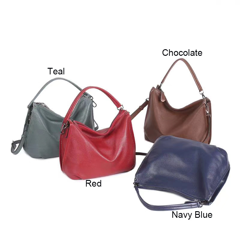 Supple Real Leather Shoulder Bag for Women LH3046_7 Colors