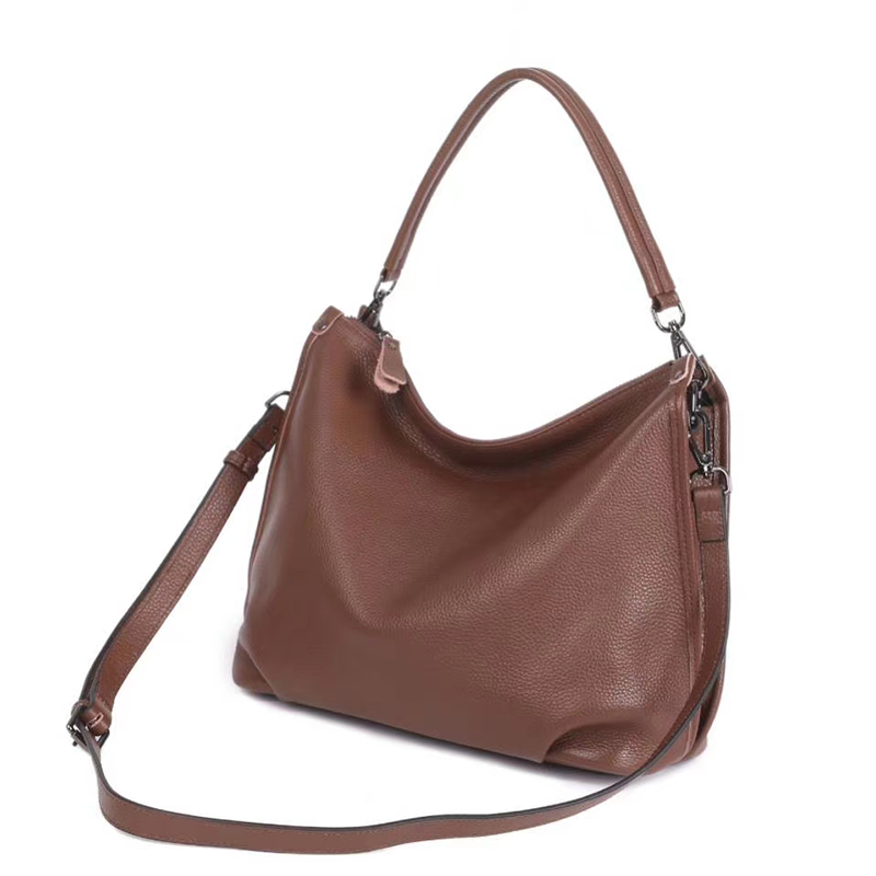 Supple Real Leather Shoulder Bag for Women LH3046_7 Colors