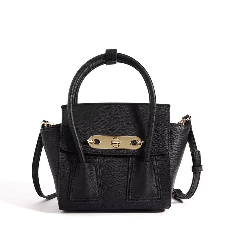 Top Grain Cowhide Leather Satchel Bag LH3573_4 Colors