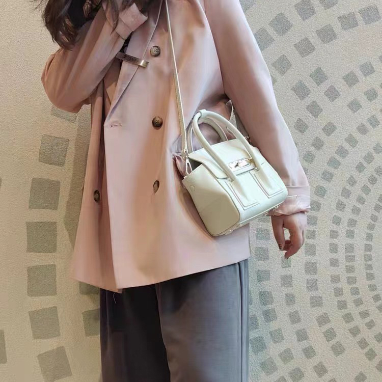 Top Grain Cowhide Leather Satchel Bag LH3573_4 Colors