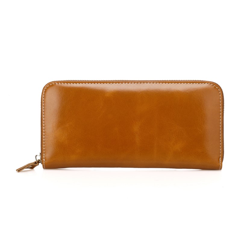 Trixie Navy Blue Distress Leather Wallet LH1087
