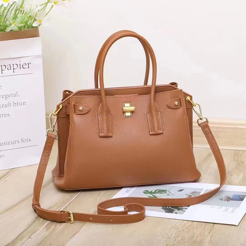 Typical Top Handle Bag Padlock Women Purse LH3522_5 Colors