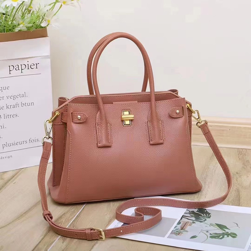 Typical Top Handle Bag Padlock Women Purse LH3522_5 Colors