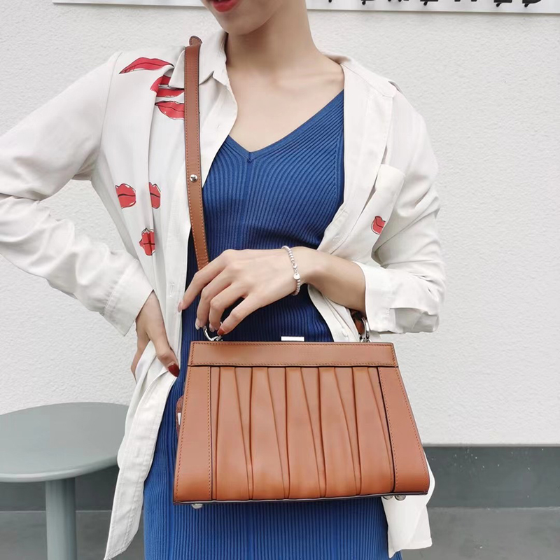 Wimples Womens Hand Bag Frame Leather Purse LH3568_4 Colors