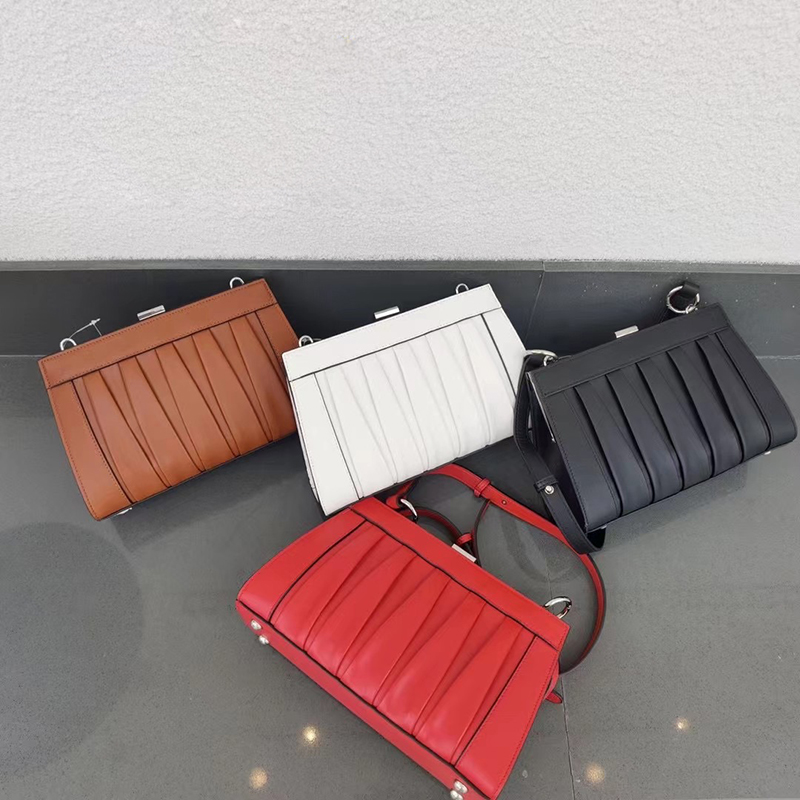 Wimples Womens Hand Bag Frame Leather Purse LH3568_4 Colors
