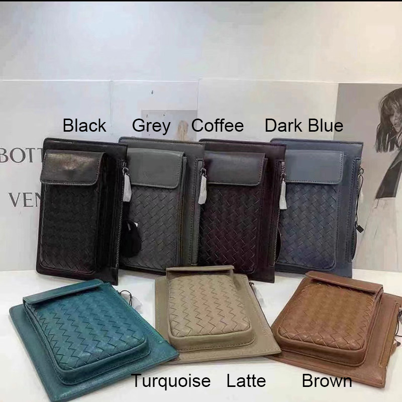 Woven Sheep Skin Phone Purse Bag LH3238_7 Colors