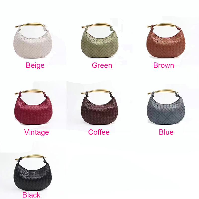 Woven Sheepskin Leather Tote Bag Womens Purese LH3456_7 Colors