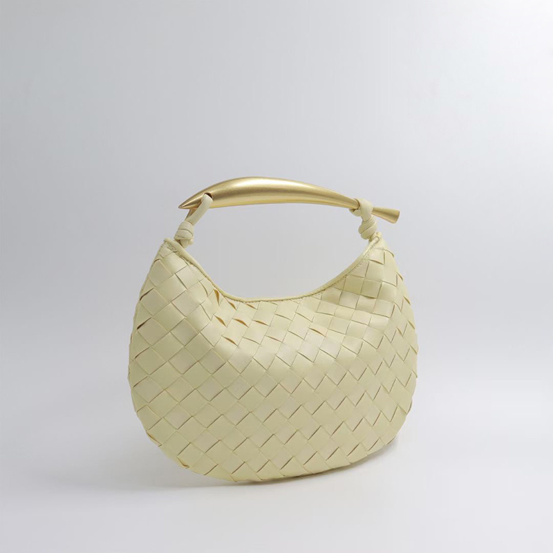 Woven Sheepskin Leather Tote Bag Womens Purese LH3456_7 Colors